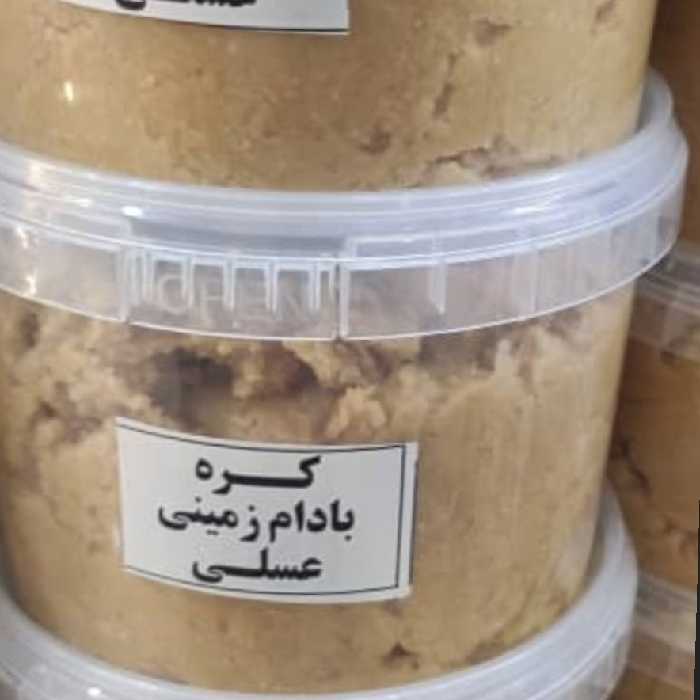 کره بادام زمینی عسلی 