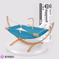 گهواره چوبی کیوی مدل Sleepwell