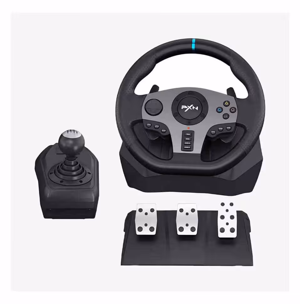 خرید فرمان بازی Gaming Steering Wheel PXN V9 با بهترین قیمت