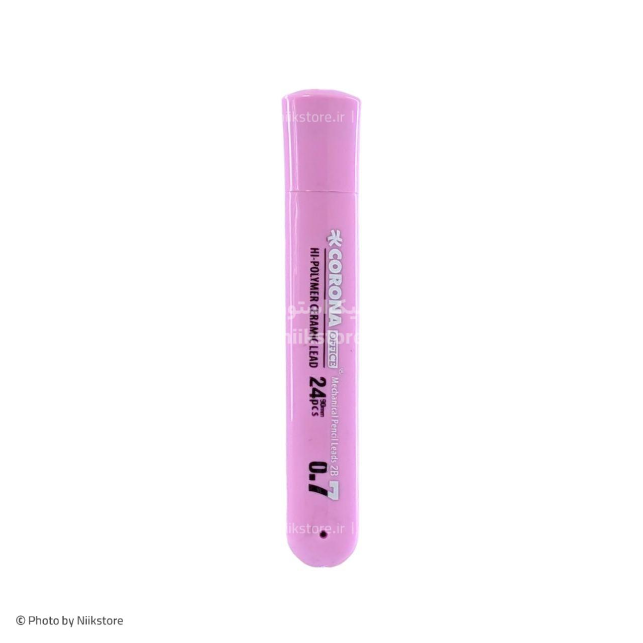 مغزی اتود بلند استندی پاستلی کروناCorona 90mm mechanical pencil leads