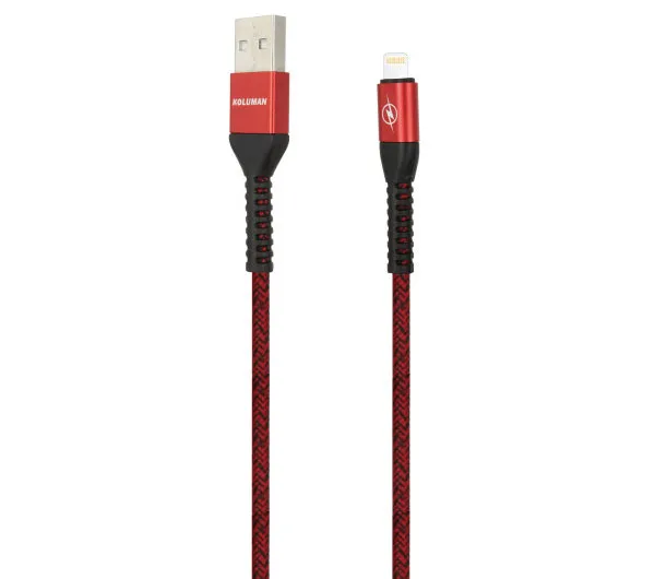 کابل تبدیل USB به لایتنینگ کلومن مدل KD-42 طول 1 متر