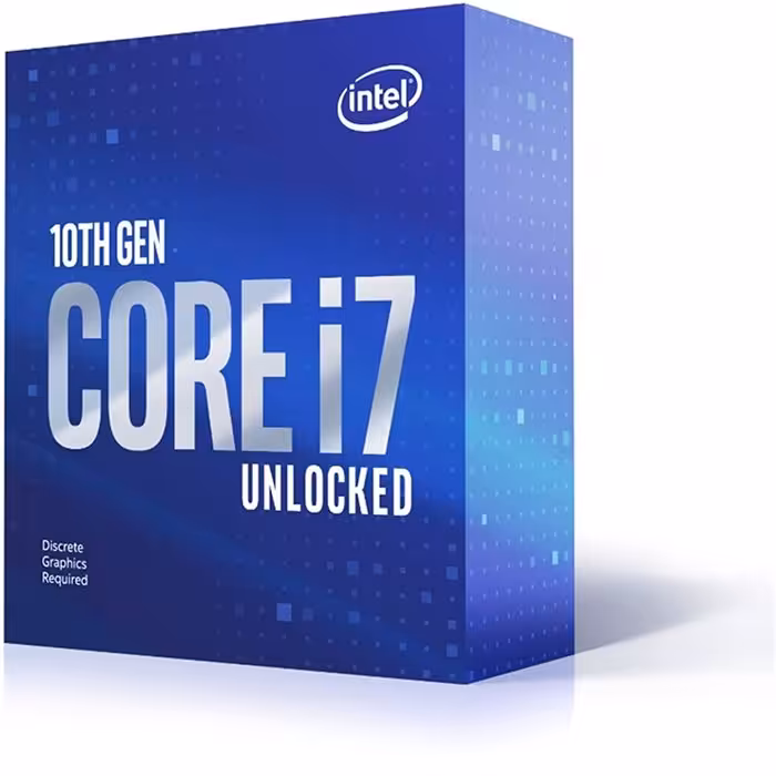 سی پی یو اینتل باکس Core i7 10700KF CPU