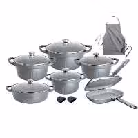 سرویس قابلمه 15 پارچه ام جی اس طرح جرمنی ماربلD