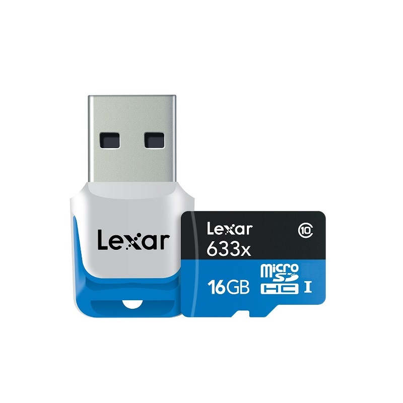 کارت حافظه با ظرفیت 16 گیگابایت لکسار
