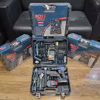 دریل شارژی چکشی 36 ولت باس مدل B-kitblue