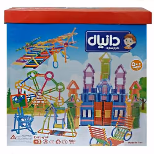 بازی میله هزارسازه 500 قطعه دانیال