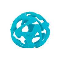 دندانگیر تمام سیلیکونی 3  ماه نابی NUBY طرح توپ آبی دریایی