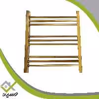 حوله خشک کن رومینا استیل طلایی 60 سانتی (هزینه ارسال پس کرایه است)