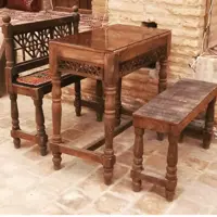 میز و نیمکت گره چینی