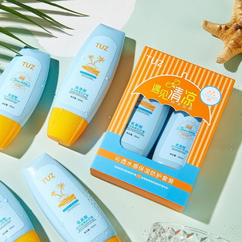 پک ژل اسانس و مرطوب کننده صورت tuz