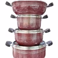 سرویس قابلمه داخل زنبوری 7هفت پارچه زردیسZardis(همراه با نشان استاندارد ملی) سرویس قابلمه سرویس قابلمه 