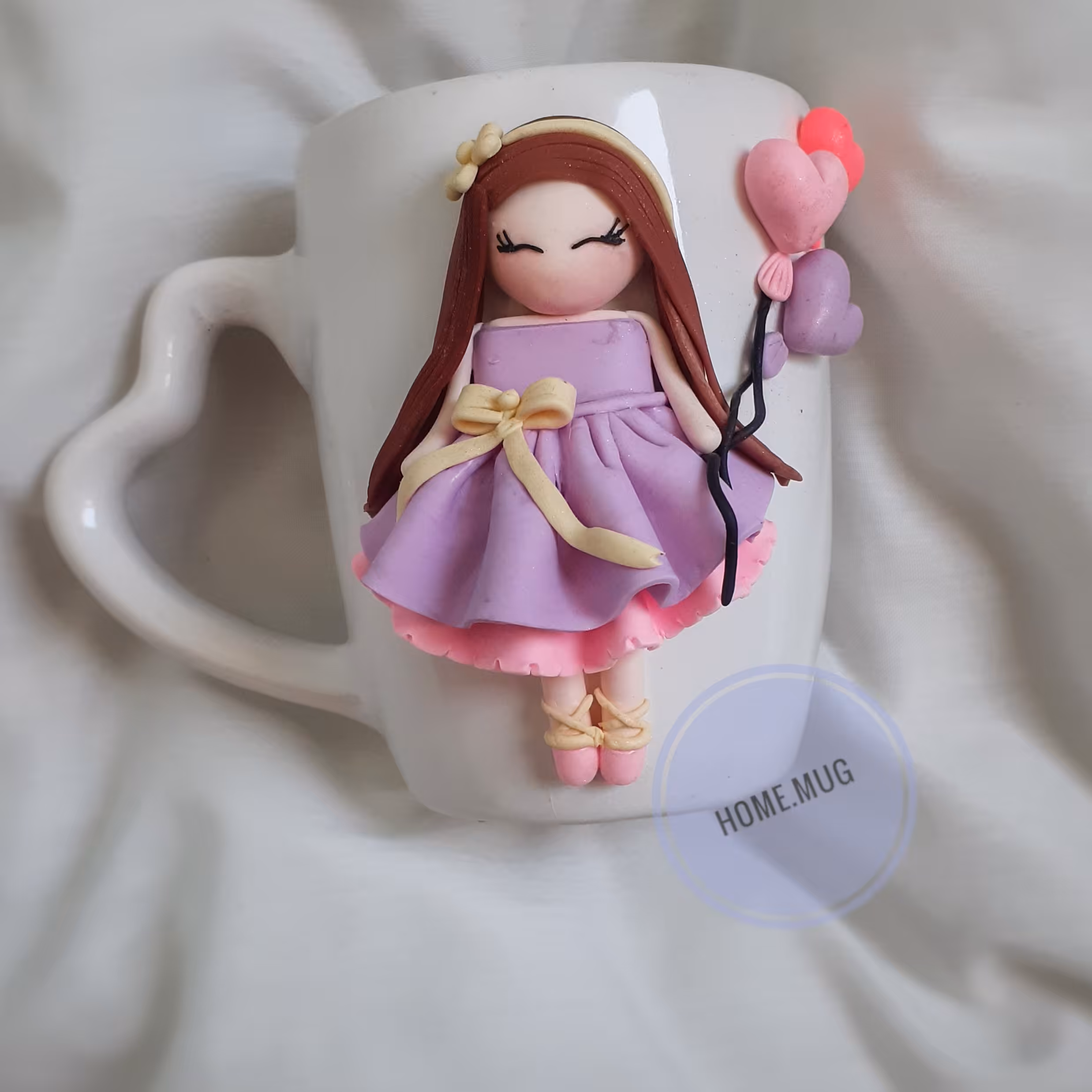 ماگ دخترک بادکنکی