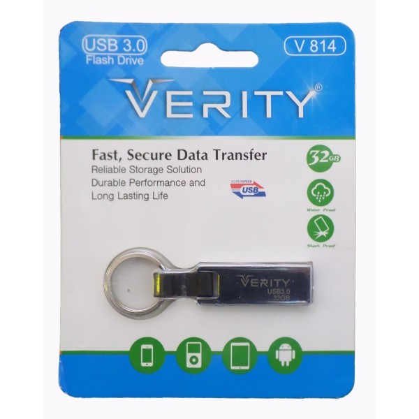 فلش مموری VERITY مدل V814 ظرفیت 32 گیگابایت