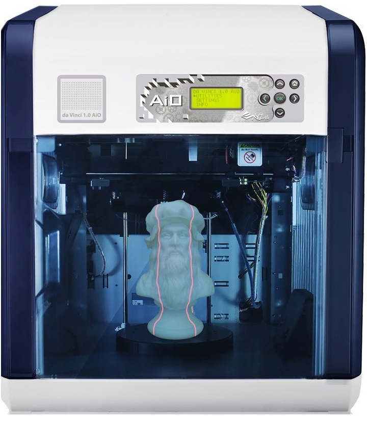 پرینتر سه بعدی ایکس وای زد مدل داوینچی 1 آل این وان
