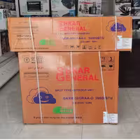 کولر گازی جنرال شکار طرح لبخند 30000موتور گری t3 (پس کرایه)