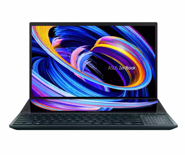 لپ تاپ ایسوس 15.6 اینچی مدل ZenBook Pro Duo 15 UX582HS OLED پردازنده Core i9 11900H رم 32GB حافظه 1TB SSD گرافیک 8GB