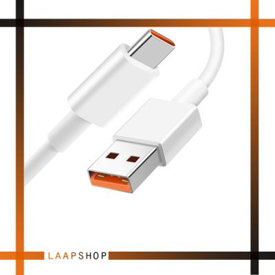 کابل شارژر شیائومی تایپ سی 6a اصلی