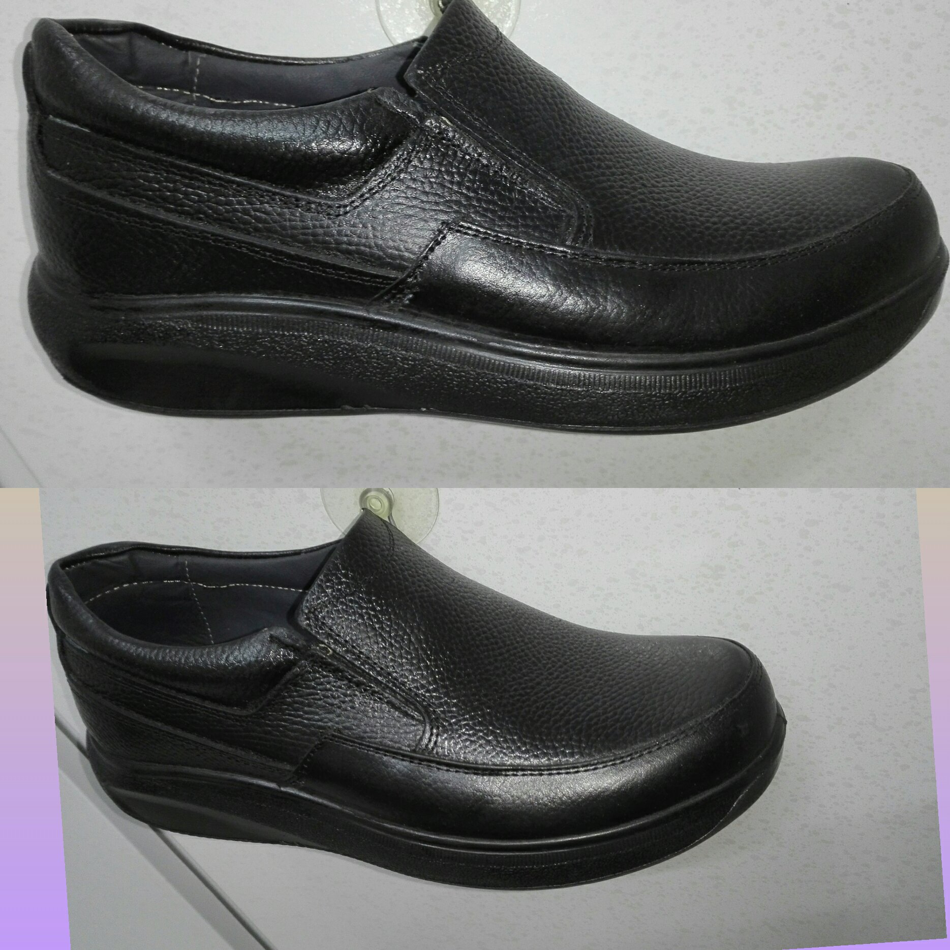 کفش مردانه چرم طبیــــعـی  ،  بی بند