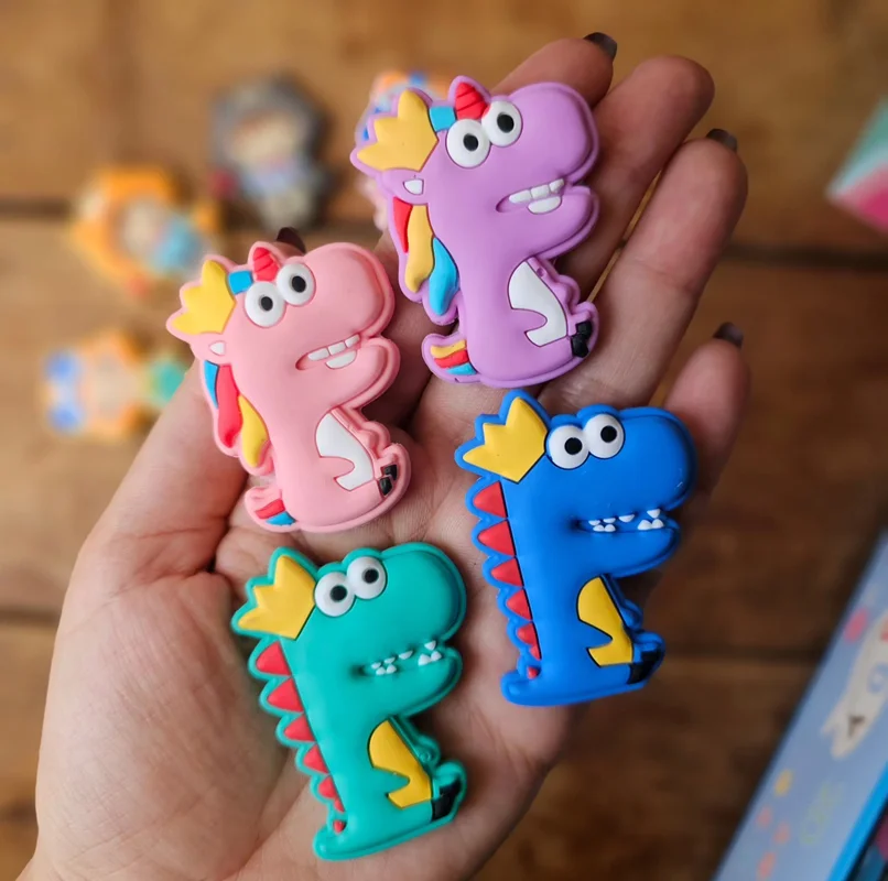 پاکن سه بعدی طرح دایناسور و دختر