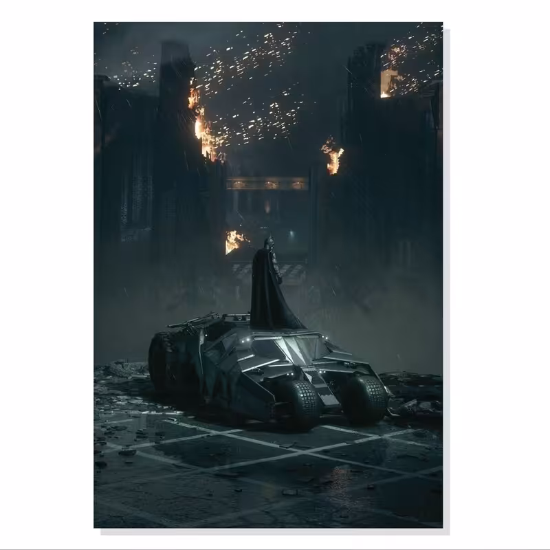 تابلو. شاسی طرح فیلم بتمن نولان مدل M0443