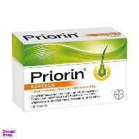 مکمل ضد ریزش و رشد مو پریورین بسته 120 عددی