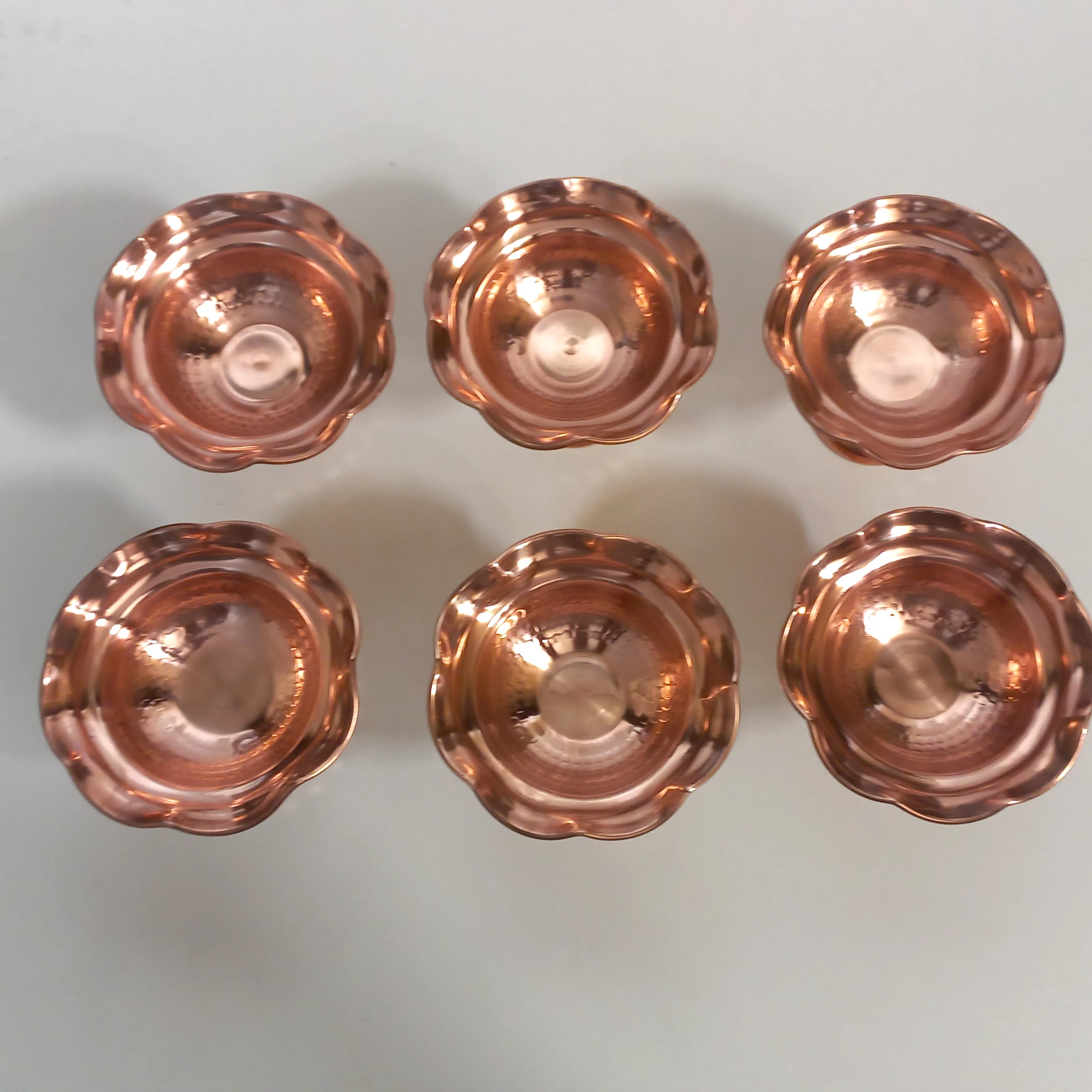 هفت سین مسی 6 عددی  نانو شده رنگ ثابت کار صنعتگران زنجانی