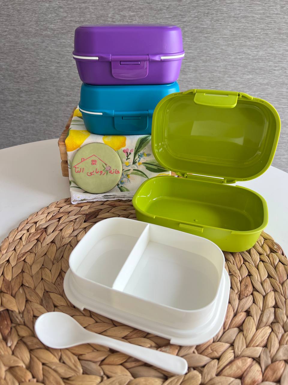 ظرف غذا پلاستیکی مدرسه کد 118