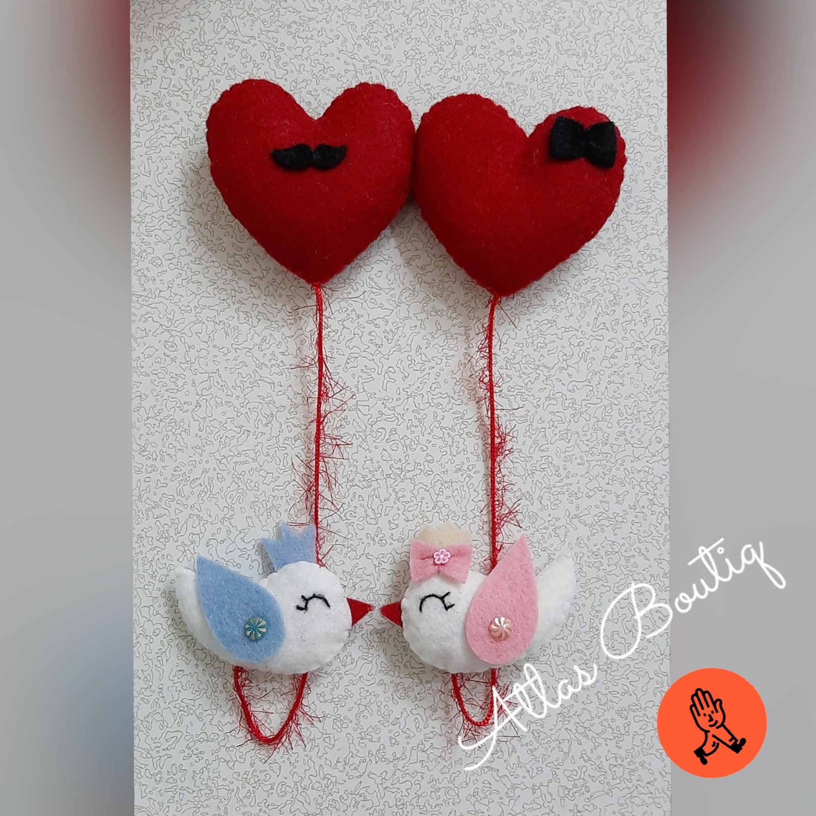 مگنت نمدی گنجشک