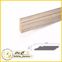 قرنیز  9سانت (mdf) رنگ کاج روشن