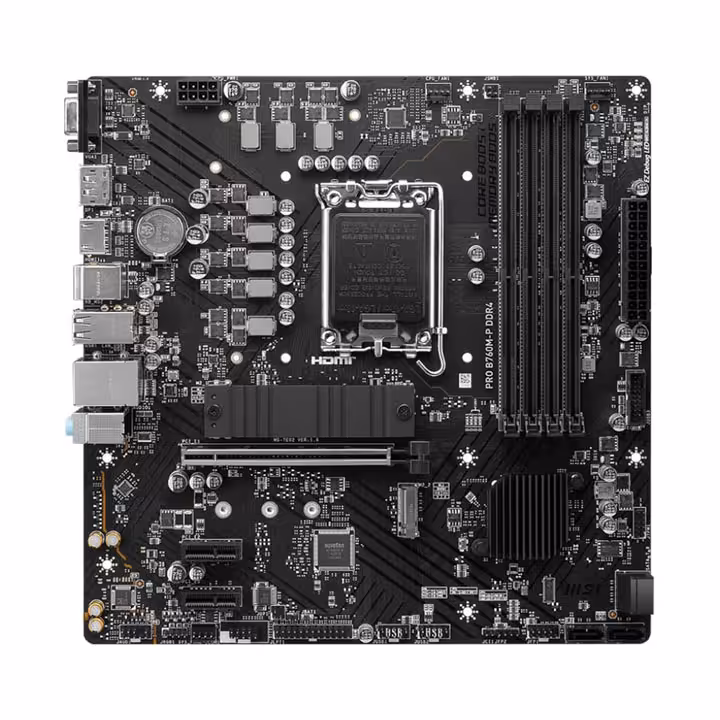 مادربرد ام اس آی MSI Pro B760M-P DDR4 LGA 1700