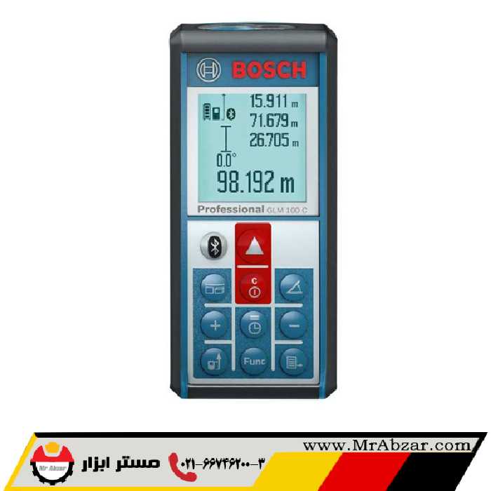 متر لیزری بوش GLM 100