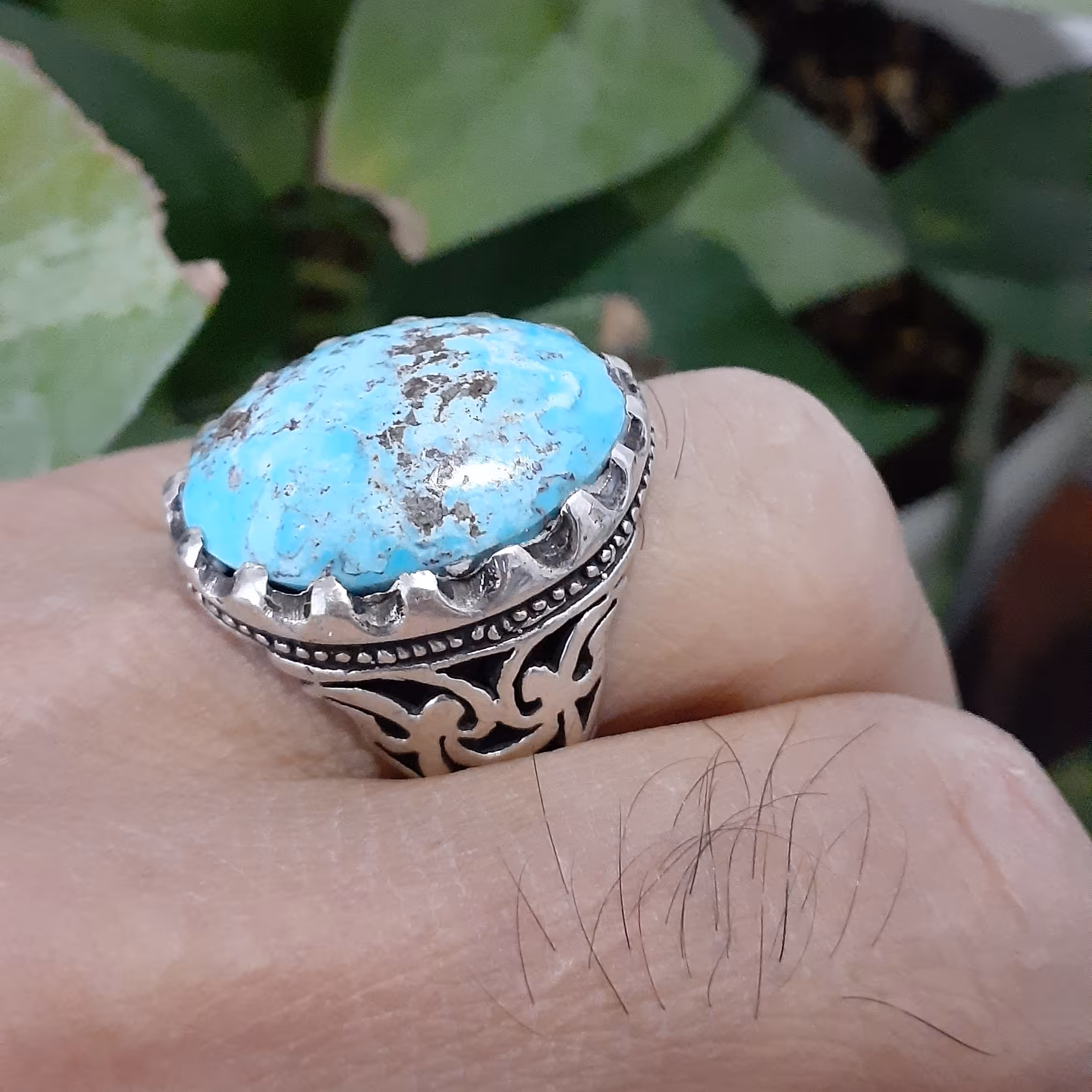 انگشتر فیروزه 