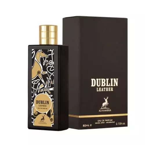 ادکلن DOBLIN LEATHER برند الحمبرا مشابه ممو آیریش لدر