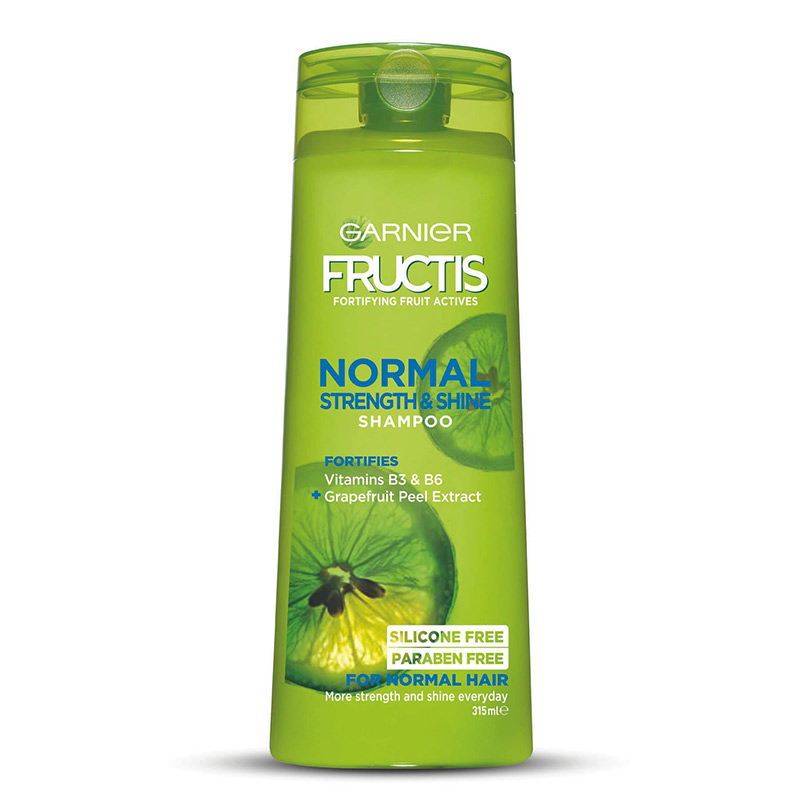 شامپو گارنیه 2 در 1 استحکام بخش گریپ فروت Garnier Fructis Strength and Shine Grapefruit Fortifying Shampoo • خوش آرا