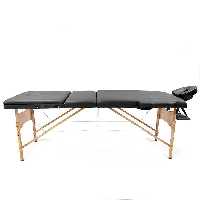 تخت ماساژ پایه چوبی کوینفی کر Coinfy Care BLACK