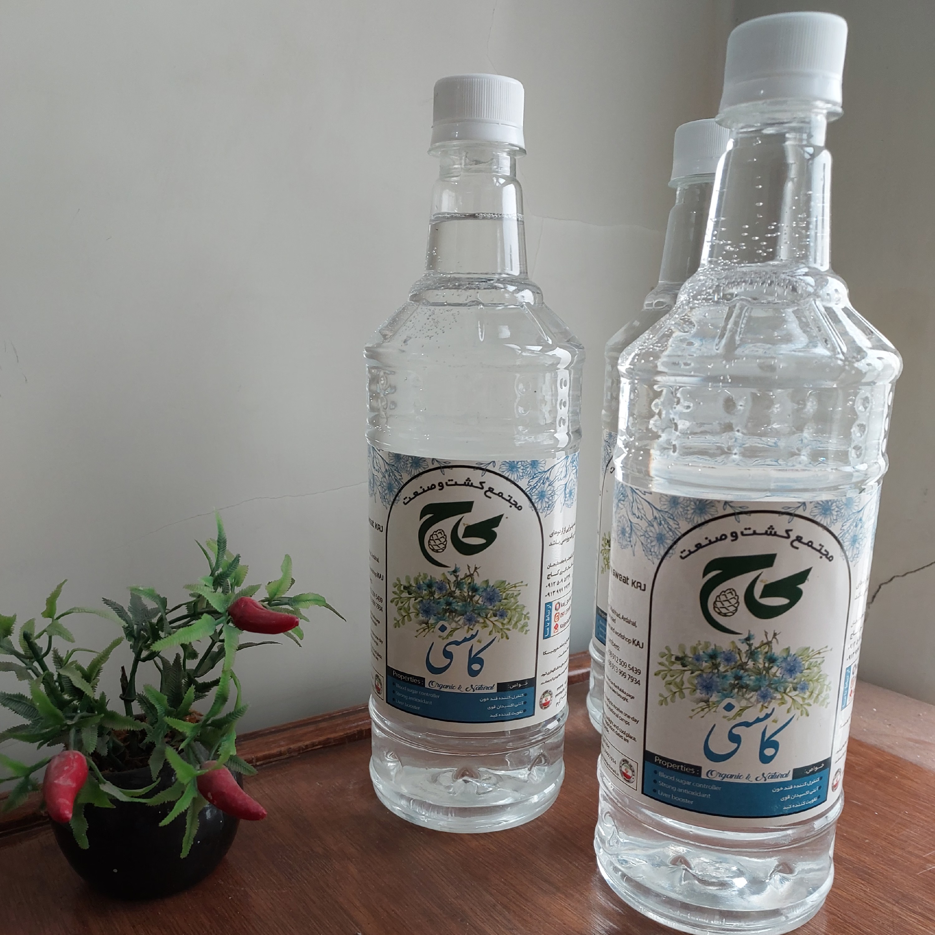 عرق کاسنی یک لیتری ،محصول کاشان و سنتی