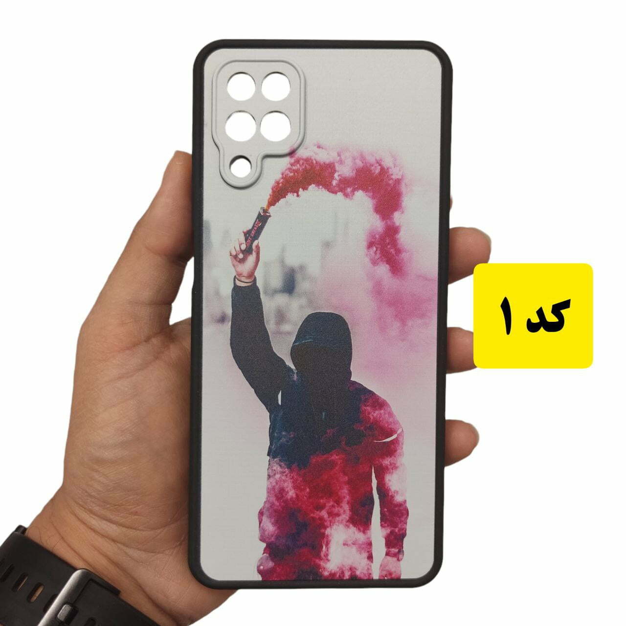 قاب گوشی A12 پسرانه طرح دار محافظ لنز دار - کد6