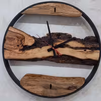 ساعت دیواری روستیک 