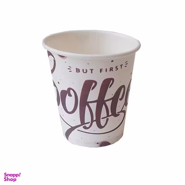 لیوان یکبار مصرف مدل قهوه 90cc بسته 100 عددی