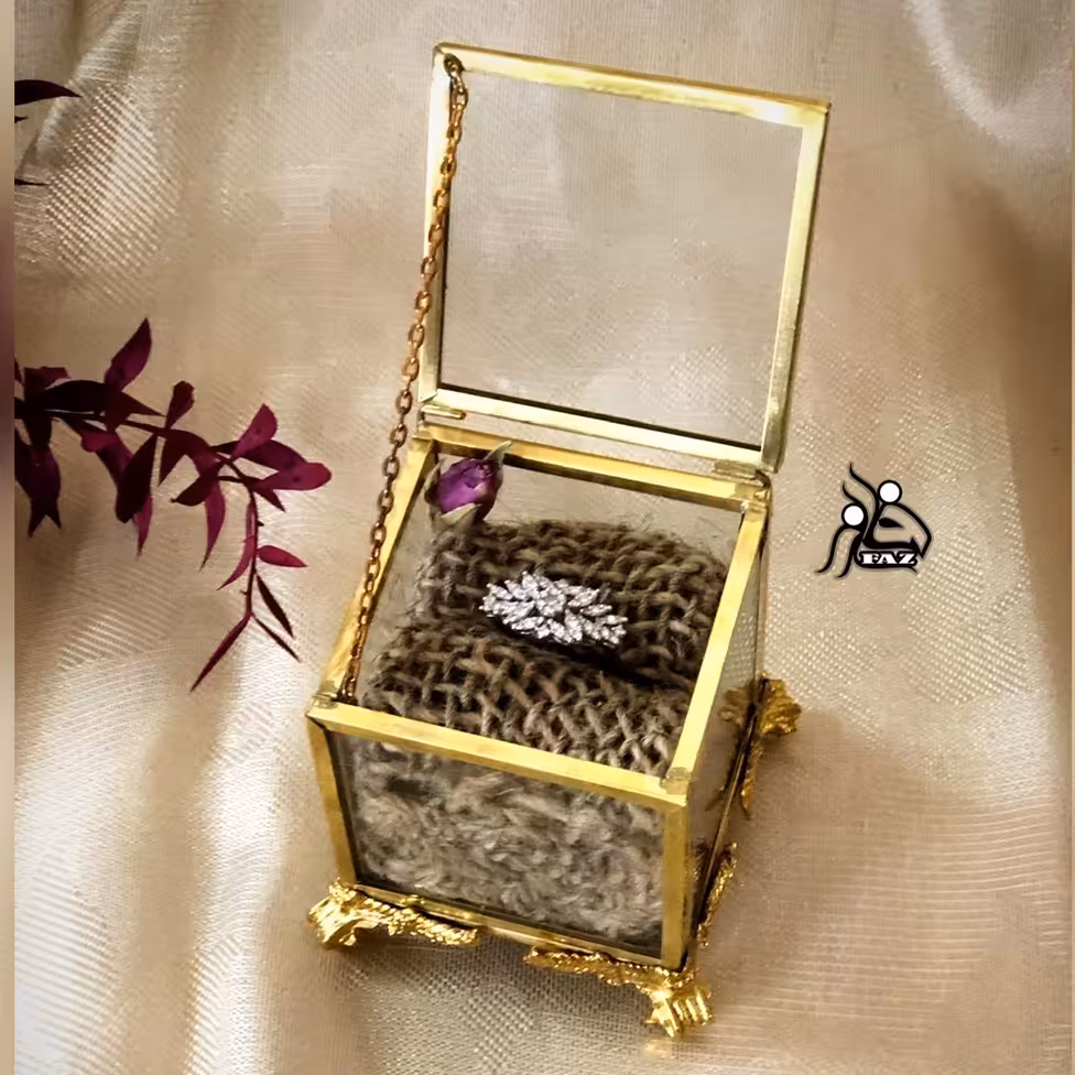 باکس حلقه  شیشه ای تک حلقه