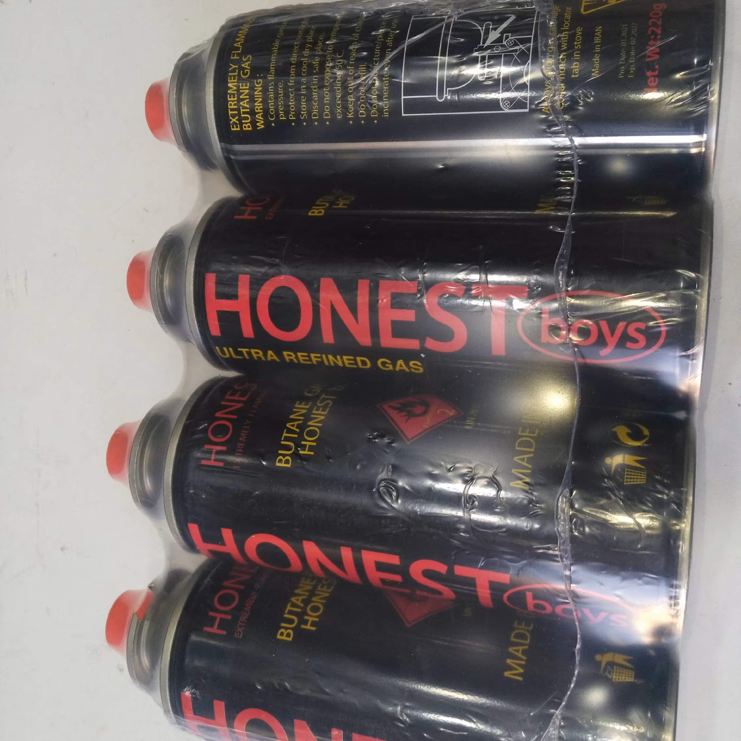 گاز بسته ای 4عددی