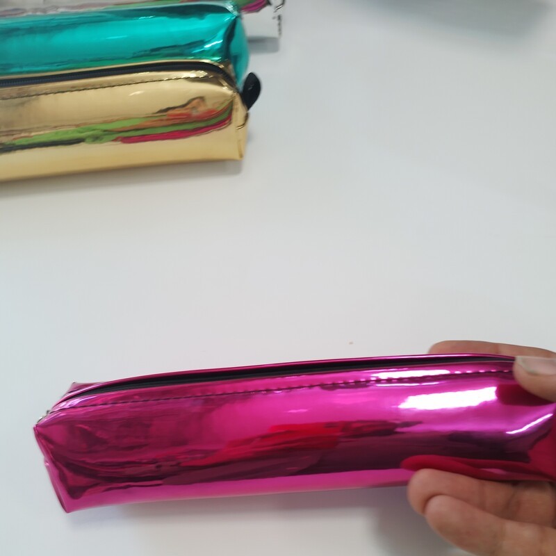 جامدادی زیبا و شیک مدل ورنی رنگ صورتی