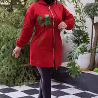 سویشرت زنانه مانتویی زیپیGAجنس اسپان دورس فری سایز40تا 46 ارسال رایگان به تمام نقاط کشورپوشاک زنانه نرگس