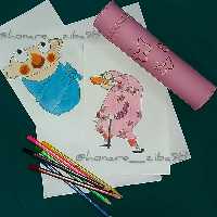 جامدادی استوانه ای