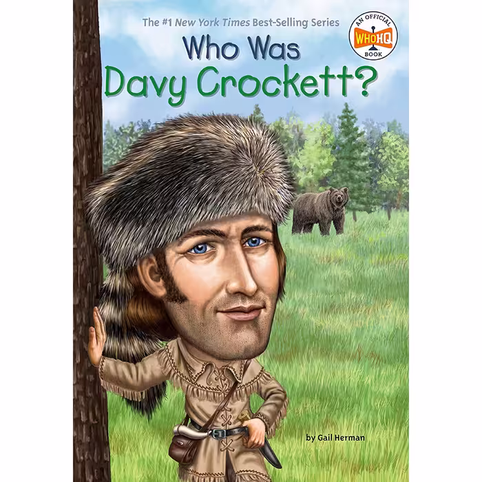کتاب زبان اصلی Who Was Davy Crockett انتشارات Penguin Workshop