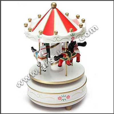 اسب موزیکال طرح چرخ و فلک