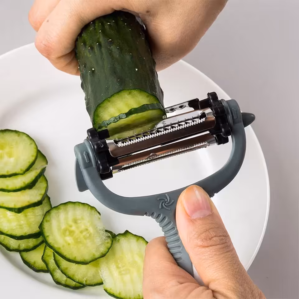 پوست کن تیغه استیل درجه یک پوست کن چند کاره