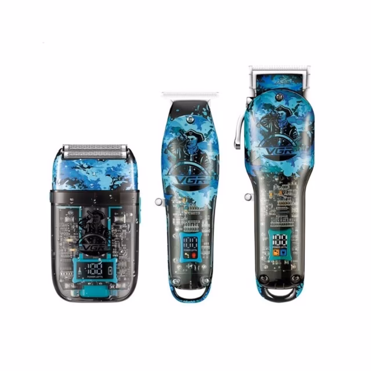 ست ماشین اصلاح وی جی آر مدل V_645