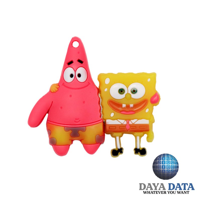 فلش مموری فانتزی دایا دیتا باب اسفنجی و پاتریک مدلPC1021-5 ظرفیت64GB-USB2 