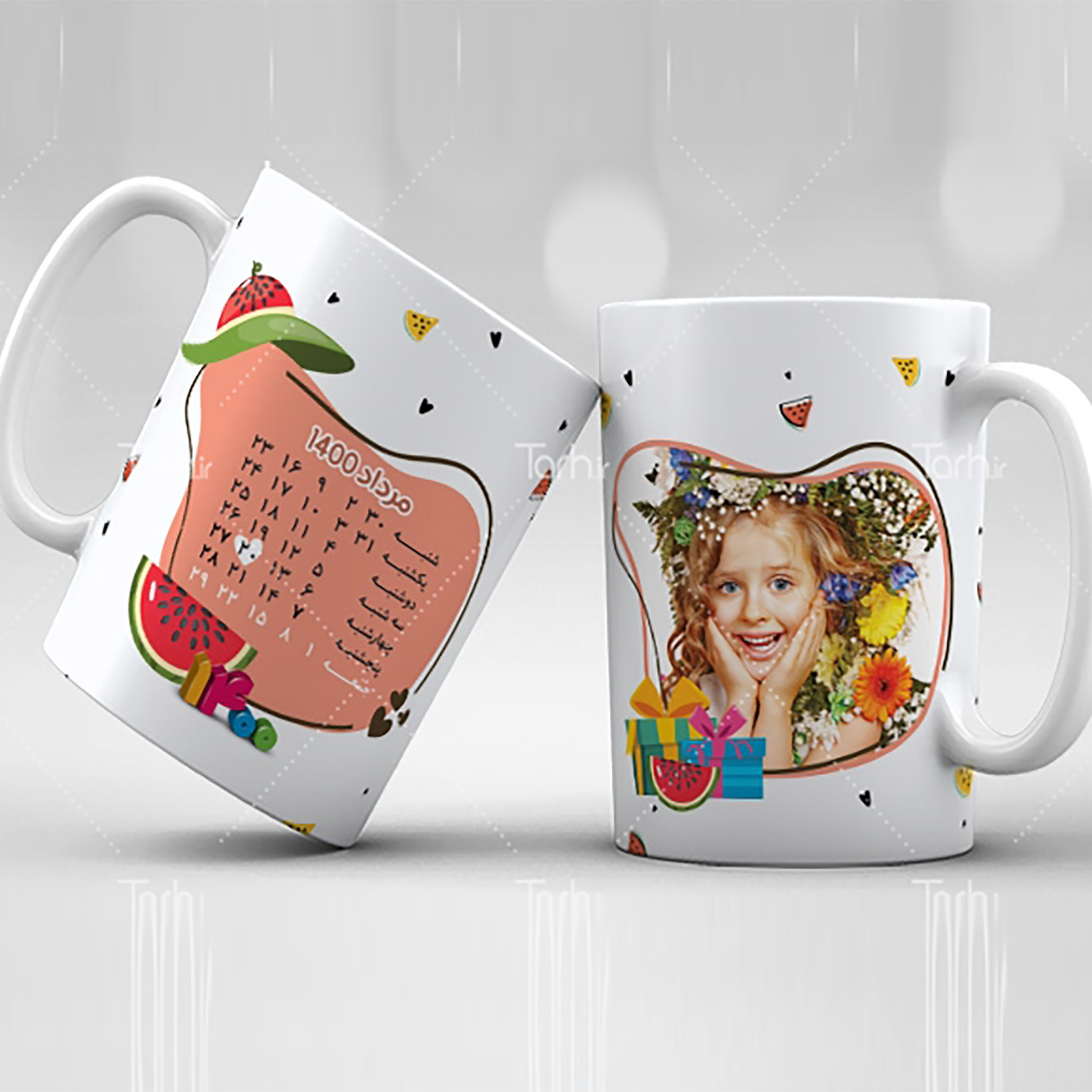 ماگ مرداد ماه  
ماگ سرامیکی قابل شستشو -طرح1.5
 از دسته فاصله دارد12